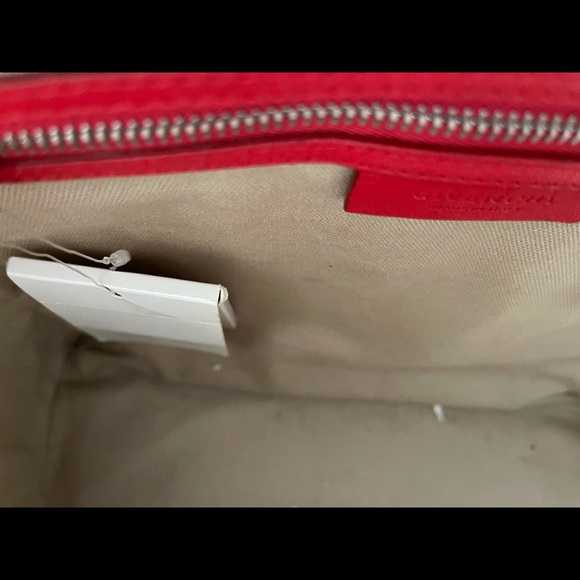 Authentic Givenchy Antigone Tote in Red Leather